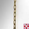 Welded Gold Steel Chain (Heavy Duty)  for sale online in UK