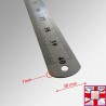 1m Metal Ruler - Ideal for Drawing & Cutting (Stainless Steel, Straight Edge) for sale online in UK