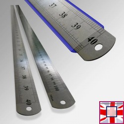 1m Metal Ruler - Ideal for Drawing & Cutting (Stainless Steel, Straight Edge) for sale online in UK