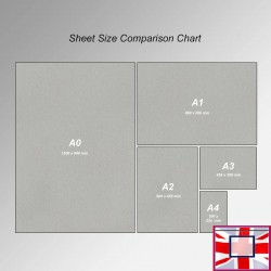 Acid-Free Grey Cardboard Sheets - 1200gsm / 2mm / 2000 micron, Extra-Thick! Low Price!  for sale online in UK