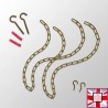 Ceiling Hanging Chain Kit (Walnut)