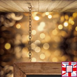 Ceiling Hanging Chain Kit (Walnut)