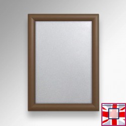 brown A4 Snap Frame (Aluminium Click Frame) for sale online in UK