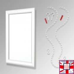 A4 Snap Frame & Hanging Chain Kit for sale online in UK