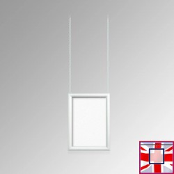 A4 Snap Frame & Hanging Chain Kit for sale online in UK