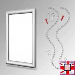 A4 Snap Frame & Hanging Chain Kit for sale online in UK