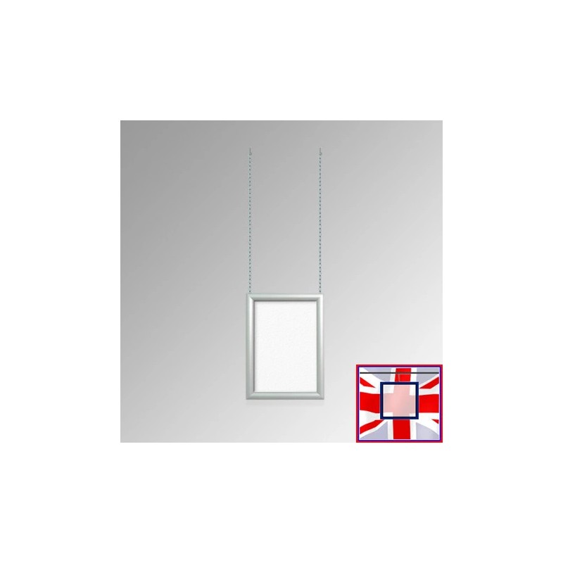 A4 Snap Frame & Hanging Chain Kit