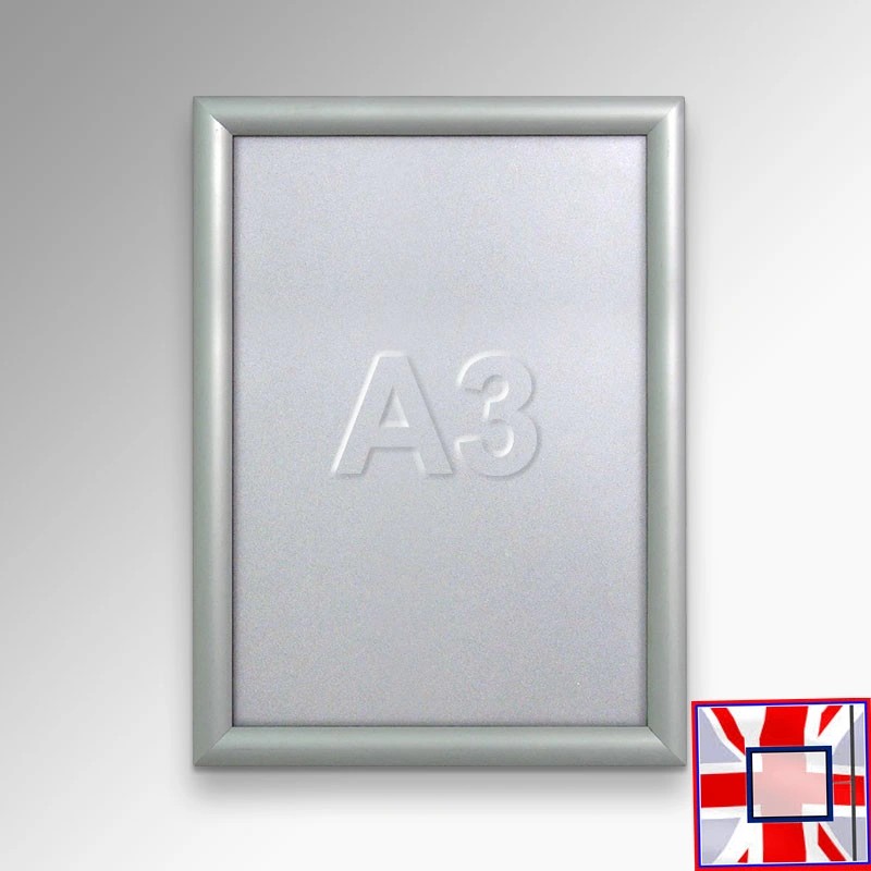 A3 Snap Frame (Aluminium Click Frame) for sale online in UK