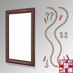 A3 Snap Frame Fixed Chain Kit, Ceiling to Floor & Wall Displays  for sale online in UK