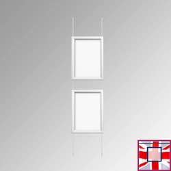 A3 Snap Frame Fixed Chain Kit, Ceiling to Floor & Wall Displays  for sale online in UK