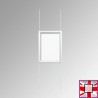 A2 Snap Frame Fixed Chain Kit, Ceiling to Floor & Wall Displays