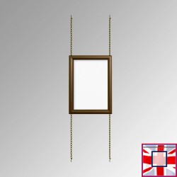 A1 Snap Frame Fixed Chain Kit, Ceiling to Floor & Wall Displays  for sale online in UK