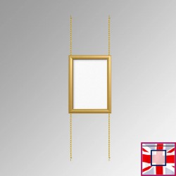A1 Snap Frame Fixed Chain Kit, Ceiling to Floor & Wall Displays  for sale online in UK
