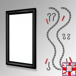 A1 Snap Frame Fixed Chain Kit, Ceiling to Floor & Wall Displays  for sale online in UK
