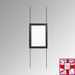 A1 Snap Frame Fixed Chain Kit, Ceiling to Floor & Wall Displays  for sale online in UK