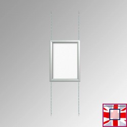 A1 Snap Frame Fixed Chain Kit, Ceiling to Floor & Wall Displays  for sale online in UK
