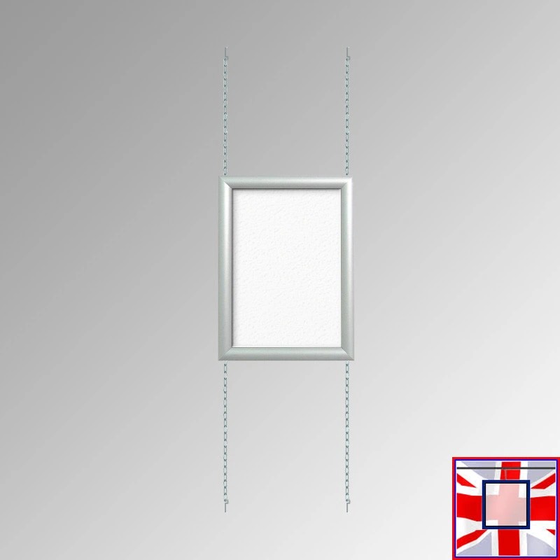 A1 Snap Frame Fixed Chain Kit, Ceiling to Floor & Wall Displays  for sale online in UK