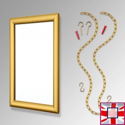 A0 Snap Frame & Hanging Chain Kit for sale online in UK
