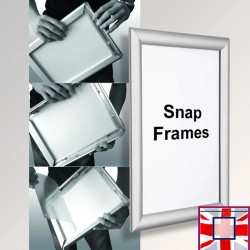 Silver Snap Frame & Wall Cables Kit A4 for sale online in UK