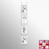 White Snap Frame & Wall Cables Kit A4   for sale online in UK