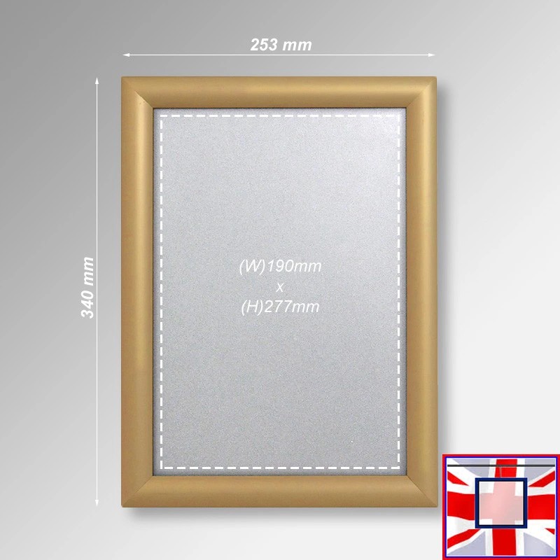 Gold Snap Frame & Wall Cables Kit A4 for sale online in UK