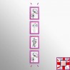Pink Snap Frame & Wall Cables Kit A4 for sale online in UK