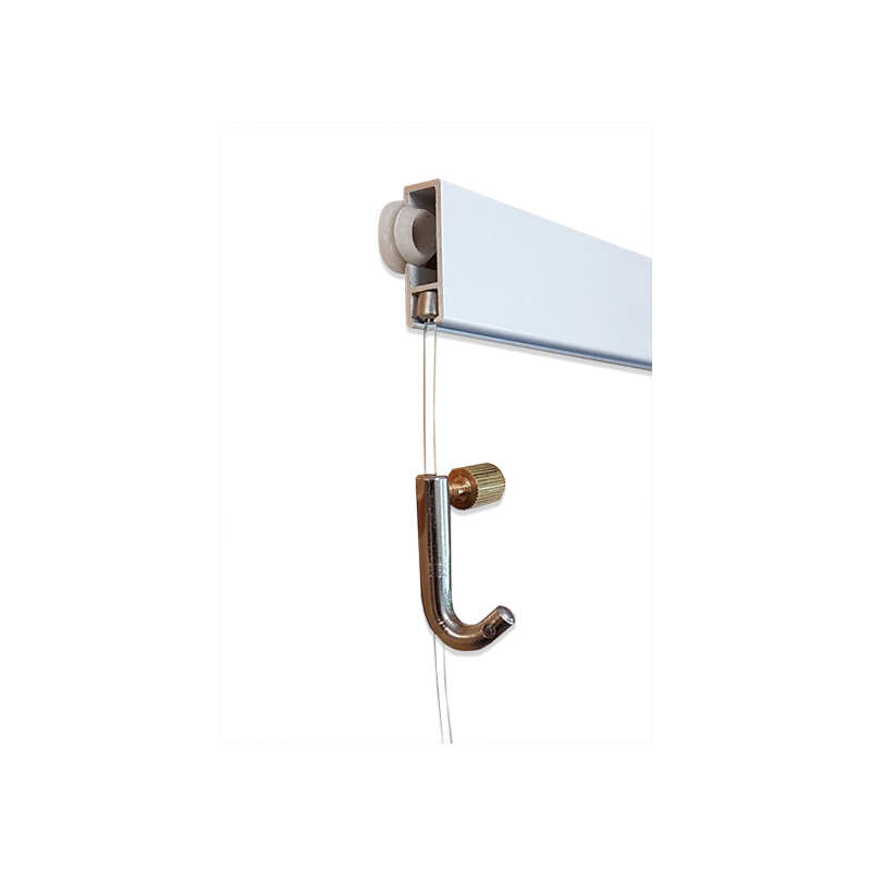 smart mini hook for cliprail picture hanging with installation
