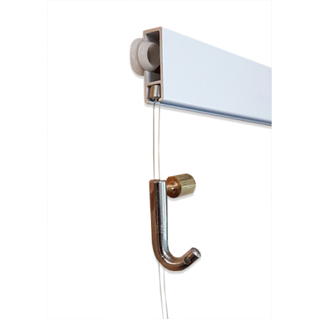 smart mini hook for cliprail picture hanging with installation