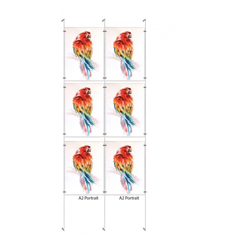 Cable Display Wall to Wall Multi Wire Kit A2 | PHC LONDON